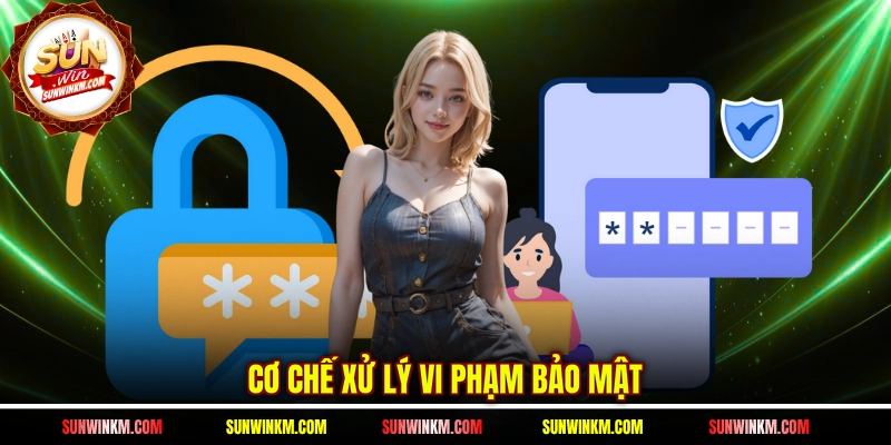 Cơ chế xử lý vi phạm bảo mật khi hội viên vi phạm